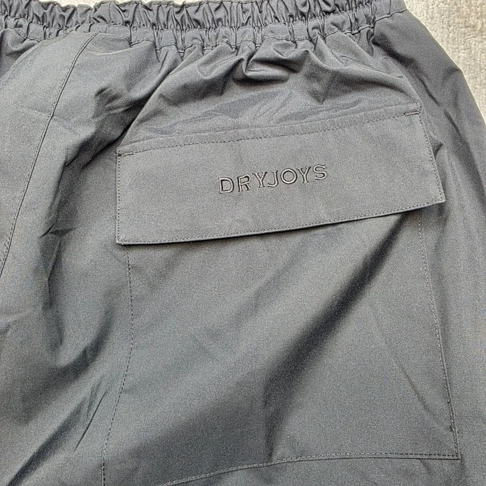 FootJoy DryJoys Golf Rain Pants Mens Large Black Waterproof 1001207 Performance